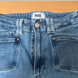 Paige Anessa cropped jeans